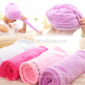 Toalla de pelo de la toalla de la toalla rápida de la microfibra barata al por mayor barata para las mujeres